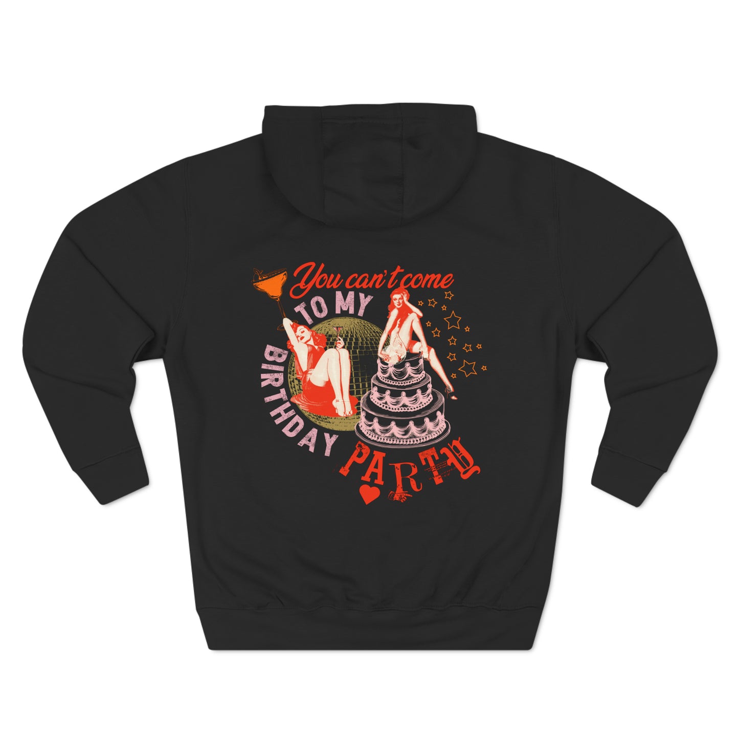 Birthday Party Hoodie - Red