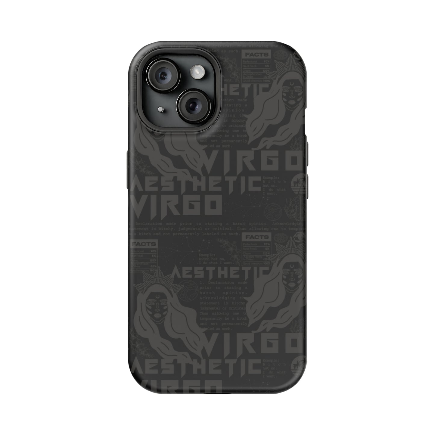 Virgo Blackout Phone Case