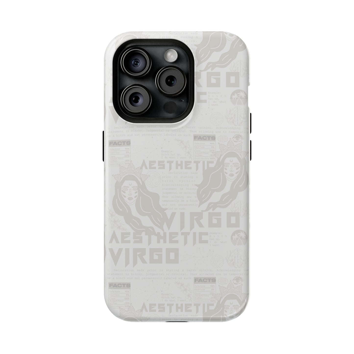 Virgo Whiteout Phone Case