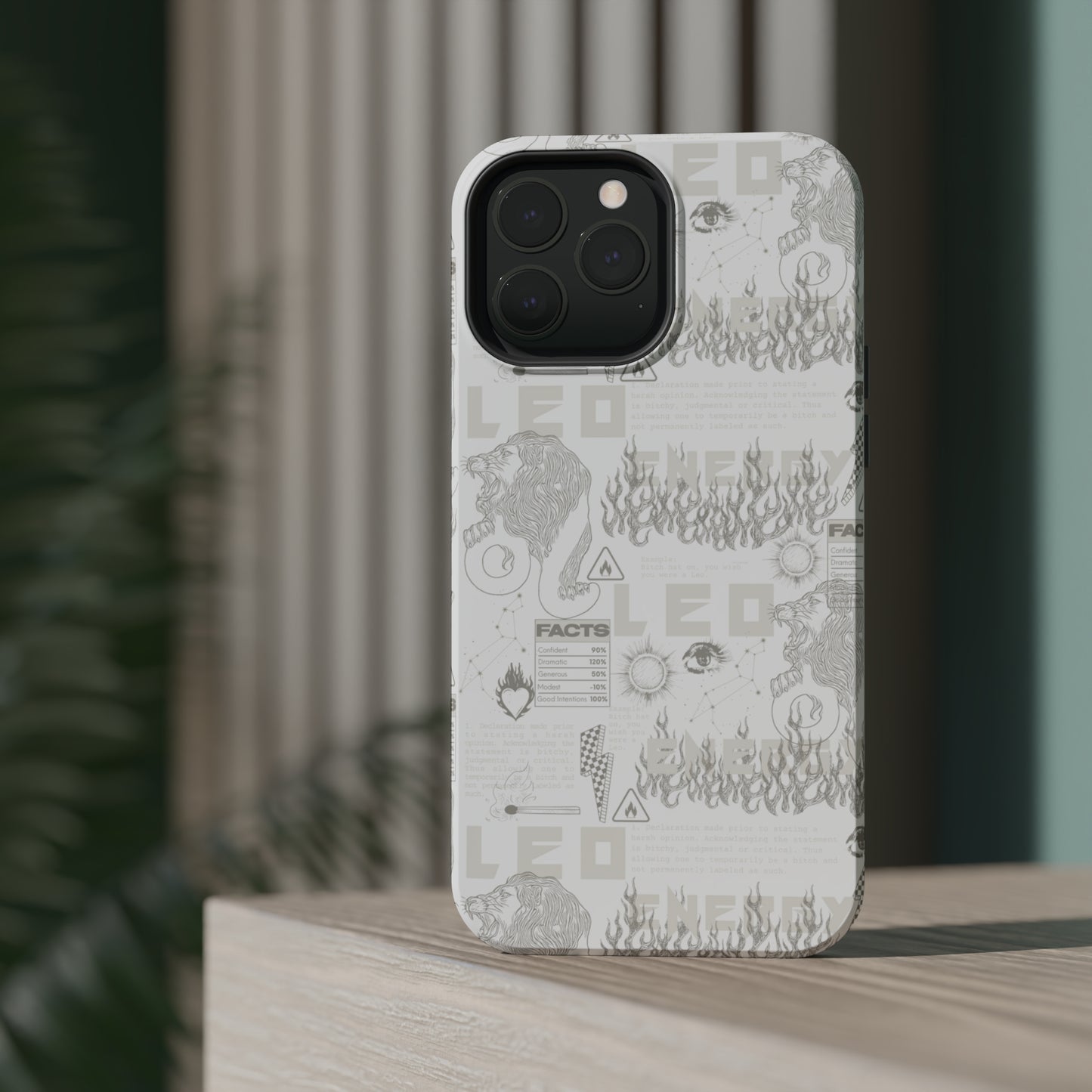 Leo Whiteout Phone Case