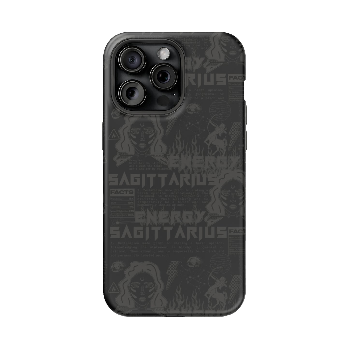 Sagittarius Blackout Phone Case