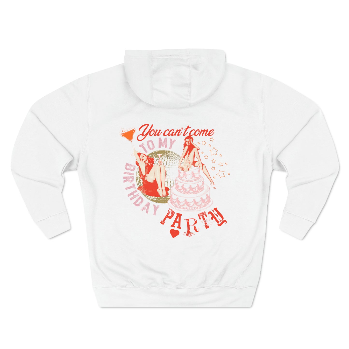 Birthday Party Hoodie - Red