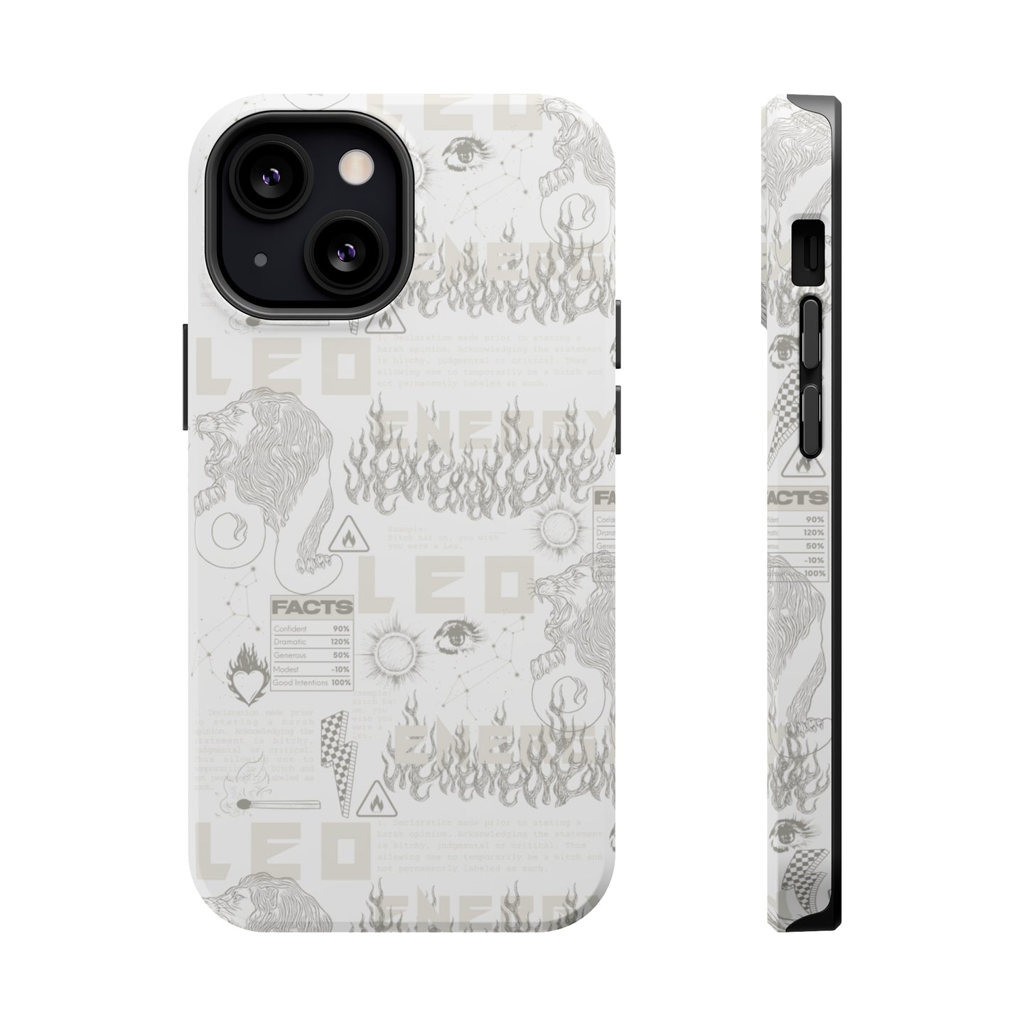 Leo Whiteout Phone Case