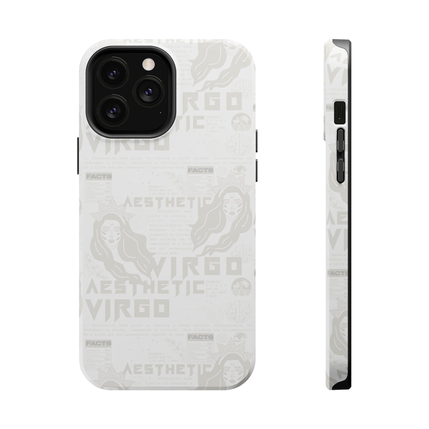 Virgo Whiteout Phone Case