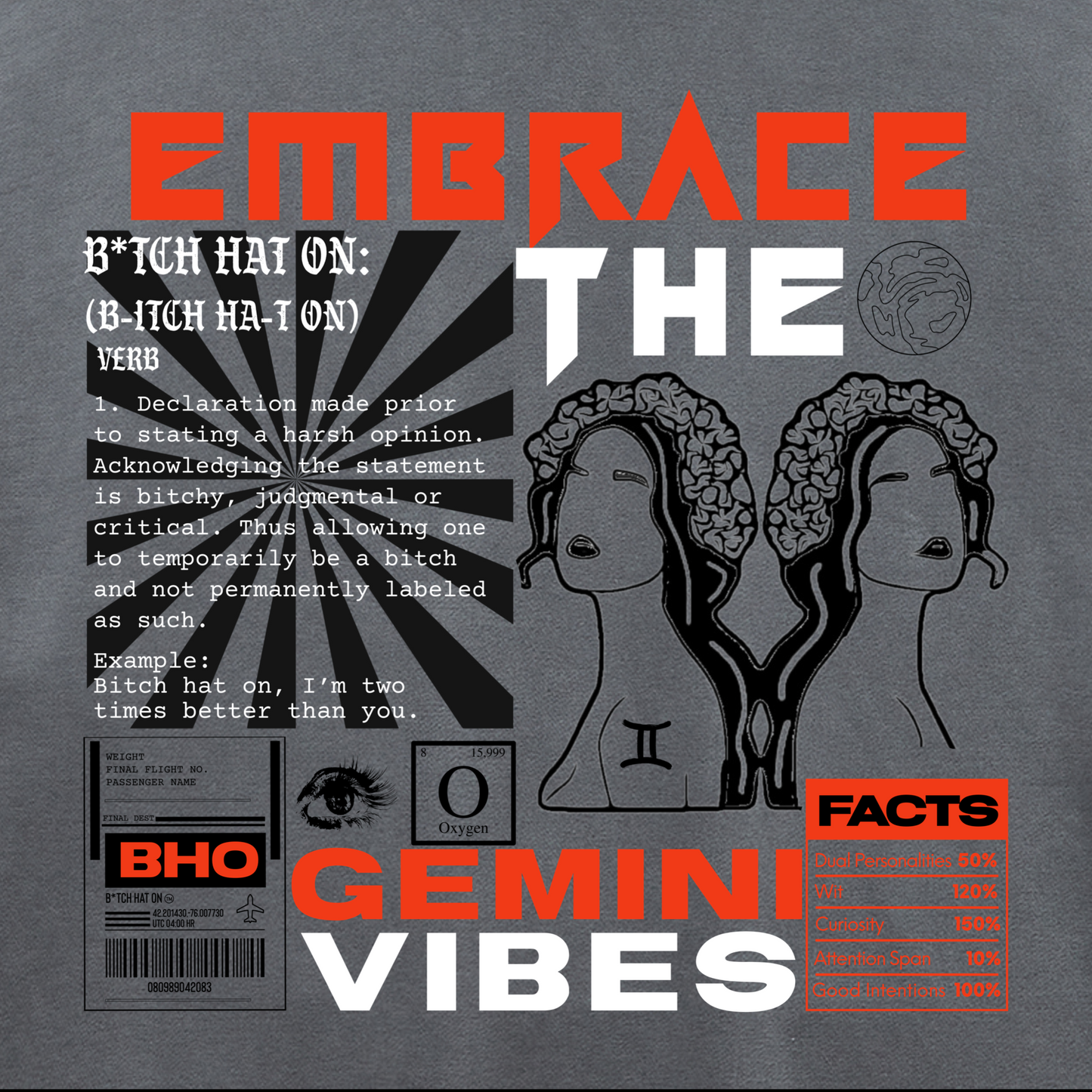 Gemini Original Premium Hoodie