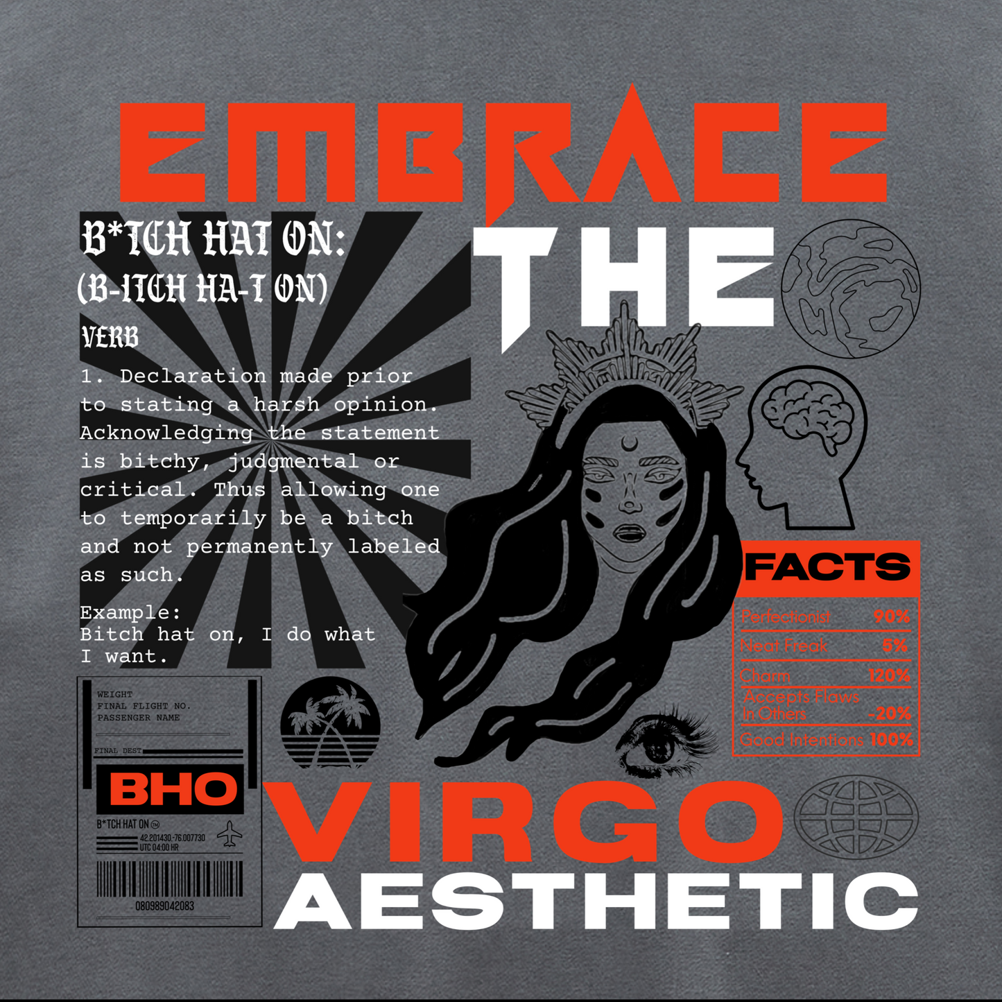 Virgo Original Premium Hoodie