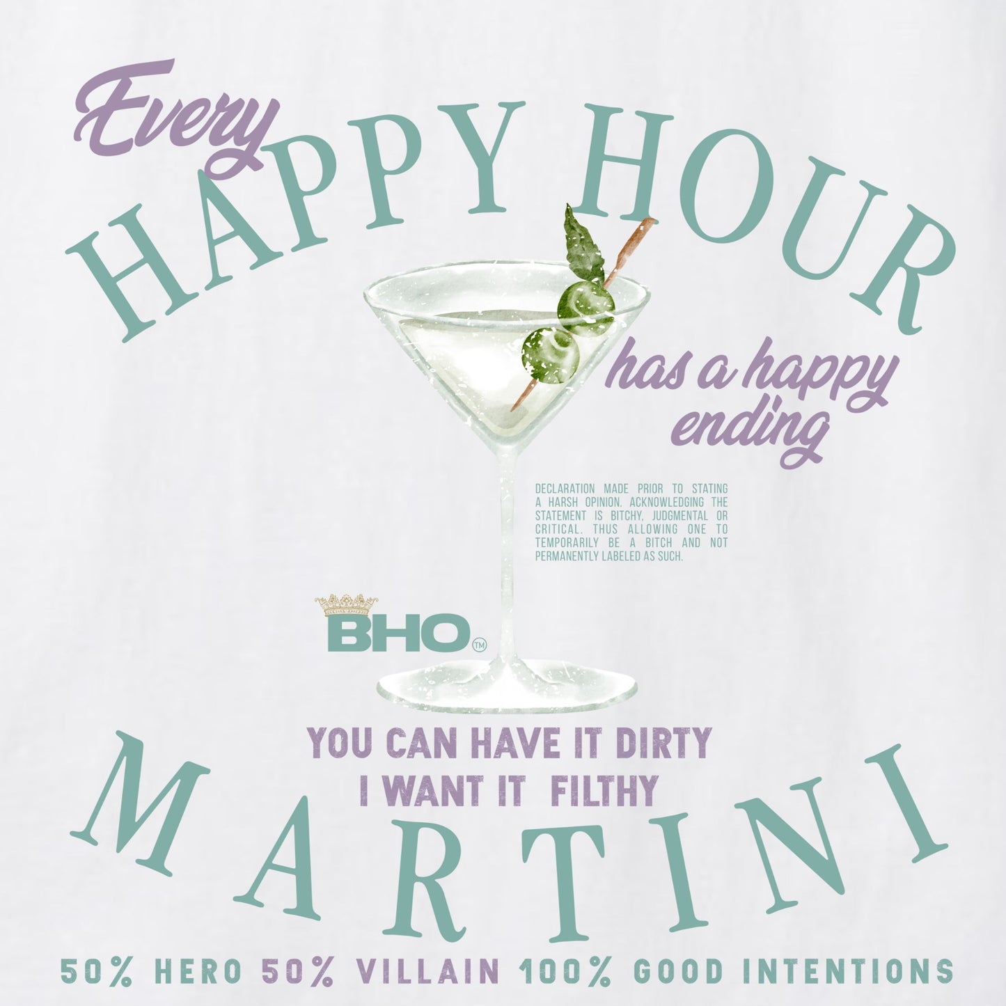 Martini Tee