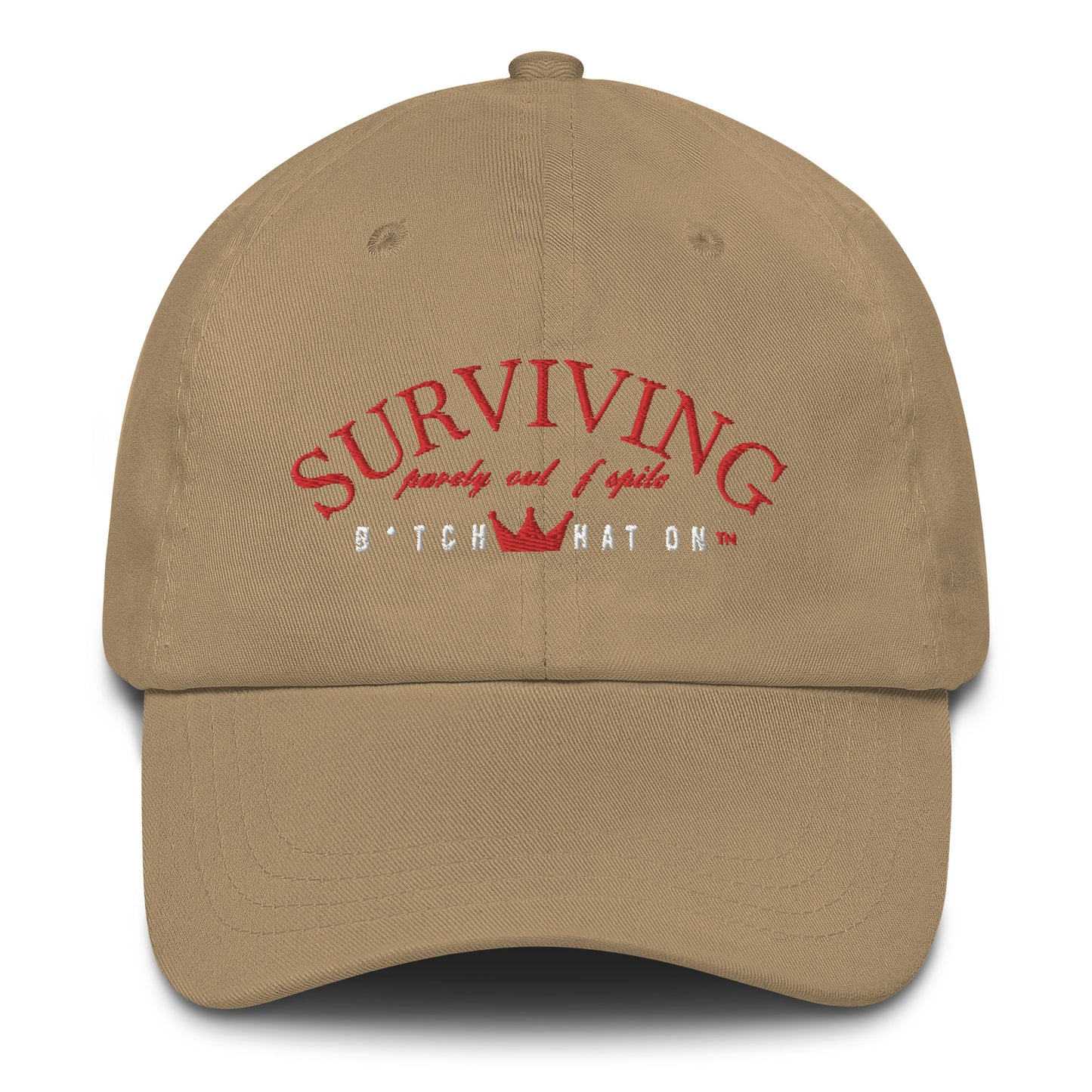 Surviving Out of Spite Dad Hat