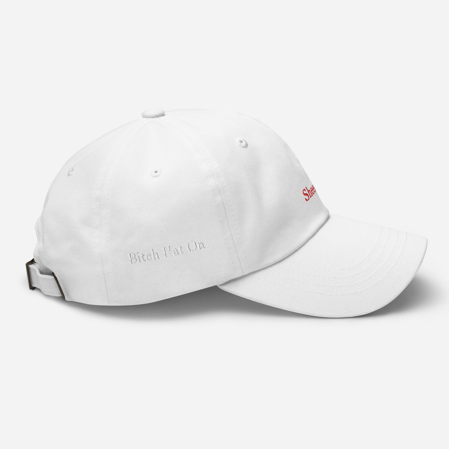 Sheesh White Dad Hat