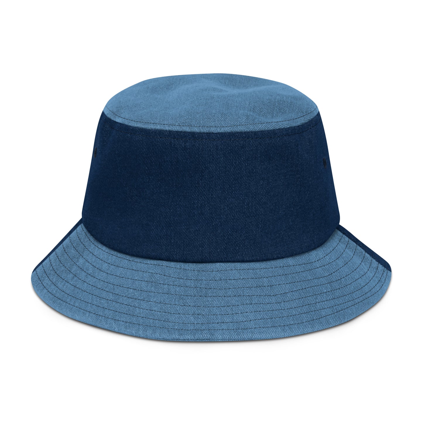 Hi Bye Denim Bucket Hat
