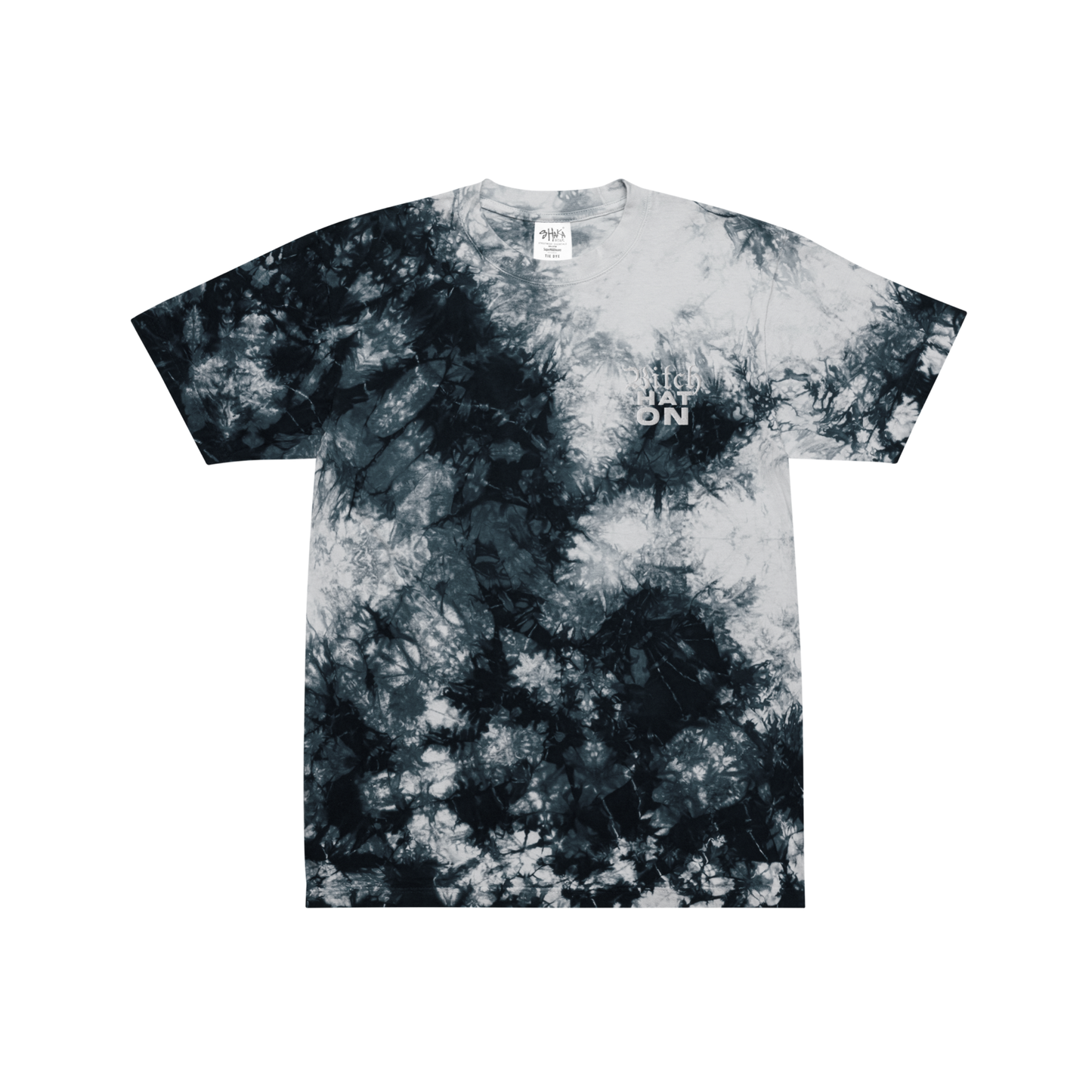 Embroidered To Dye For Oversized Tee