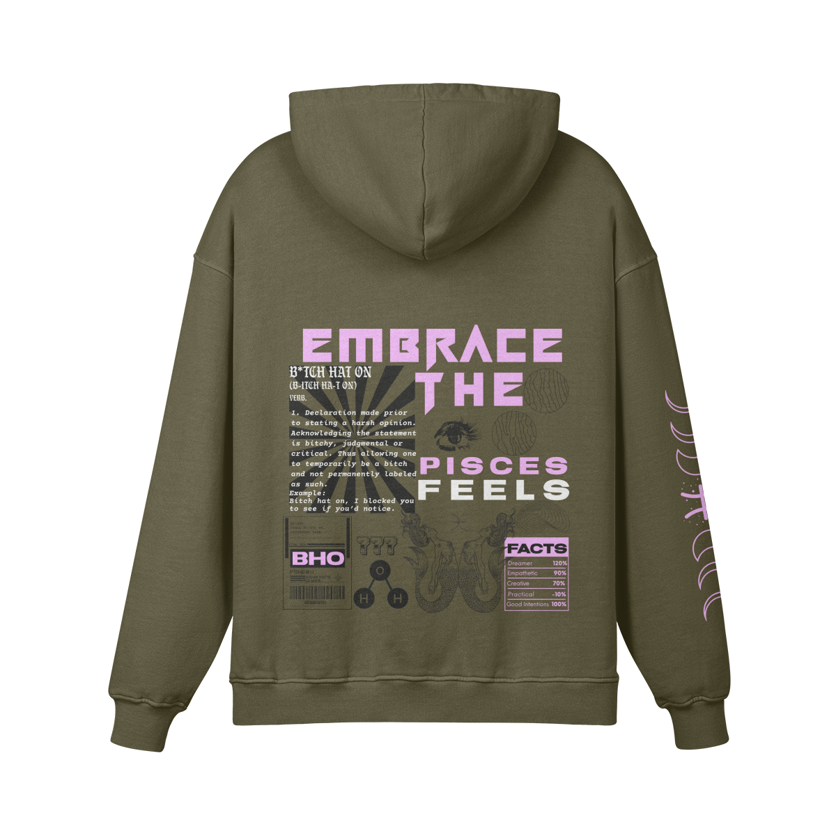 Pisces Lavender Premium Hoodie