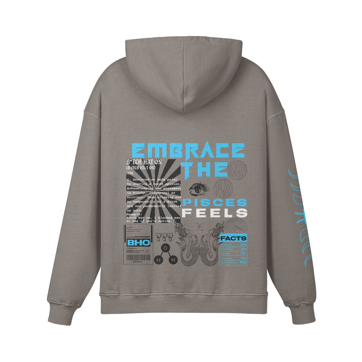 Pisces Aqua Premium Hoodie