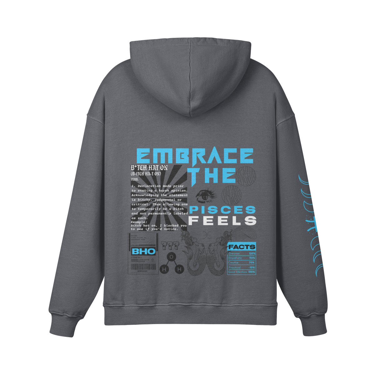 Pisces Aqua Premium Hoodie