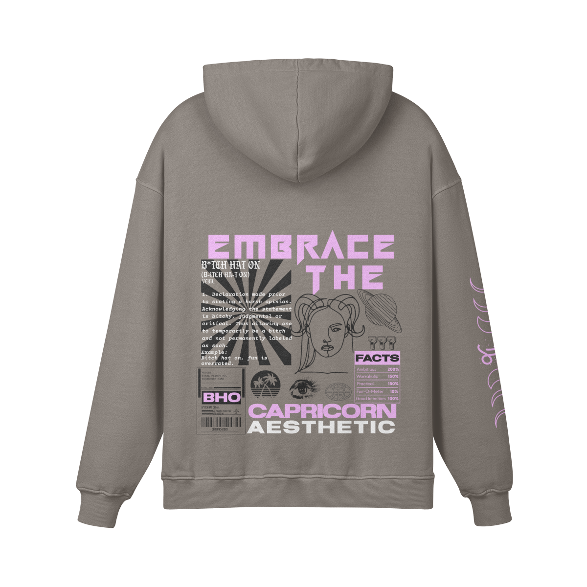 Capricorn Lavender Premium Hoodie
