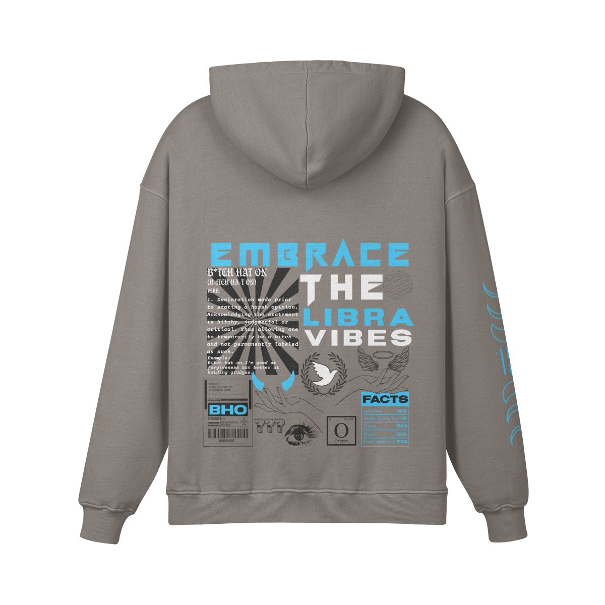 Libra Aqua Premium Hoodie