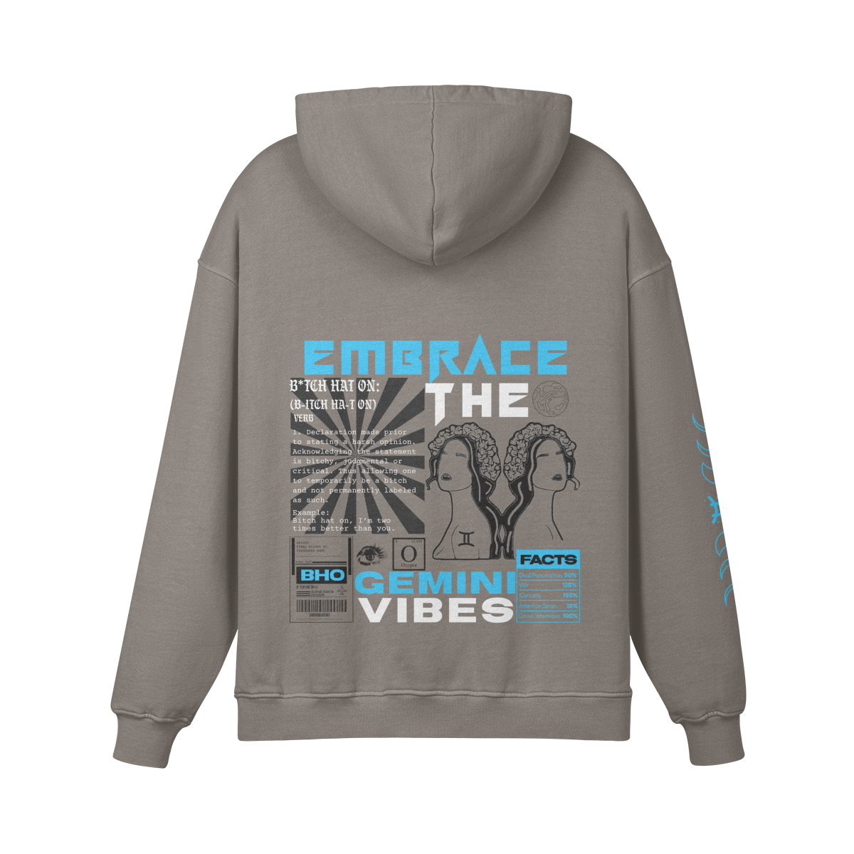 Gemini Aqua Hoodie
