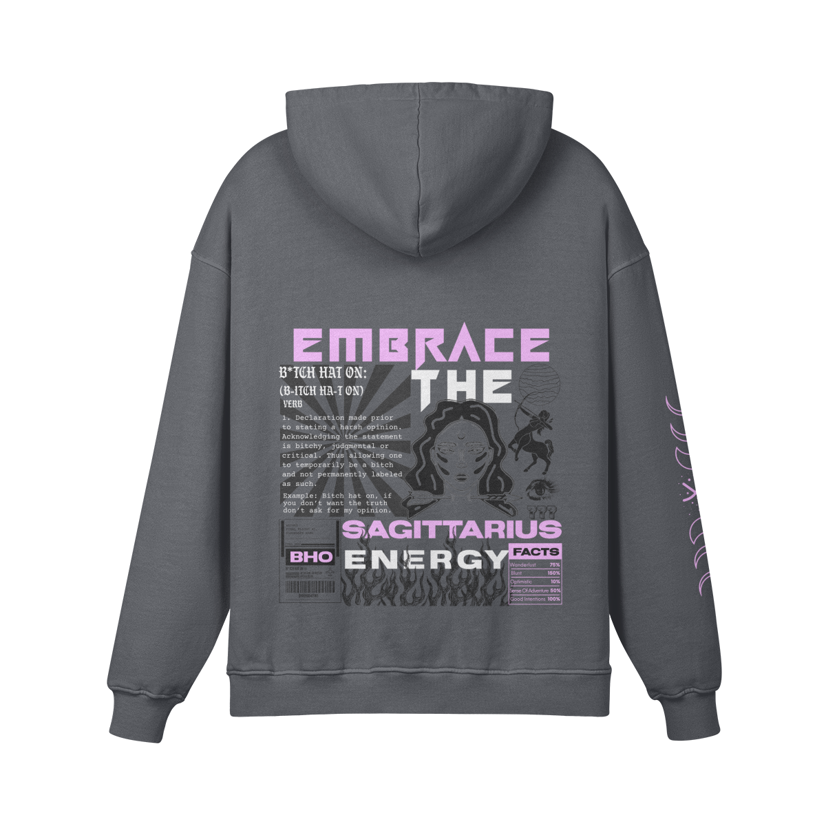 Sagittarius Lavender Premium Hoodie