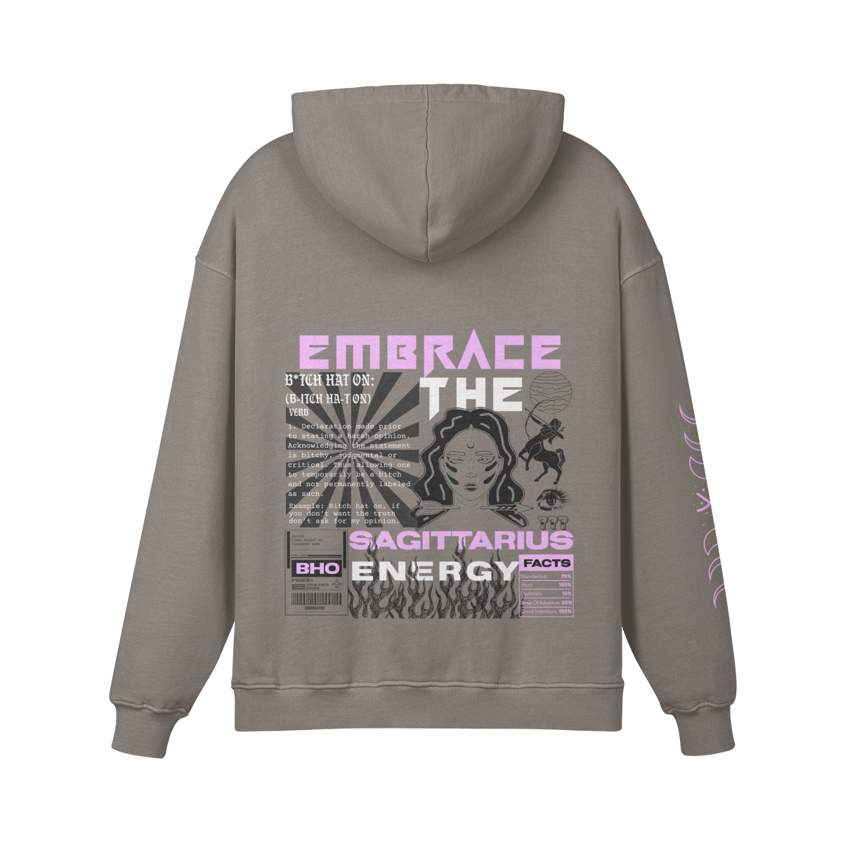 Sagittarius Lavender Premium Hoodie