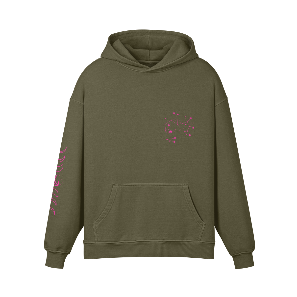 Sagittarius Pink Premium Hoodie