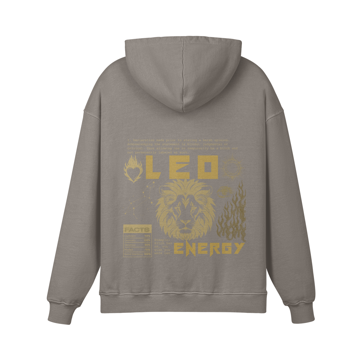 Leo Stay Golden Premium Hoodie
