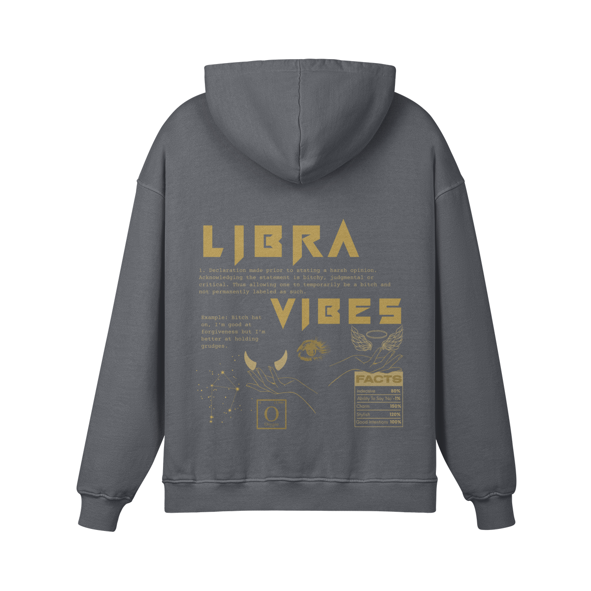 Libra Stay Golden Premium Hoodie