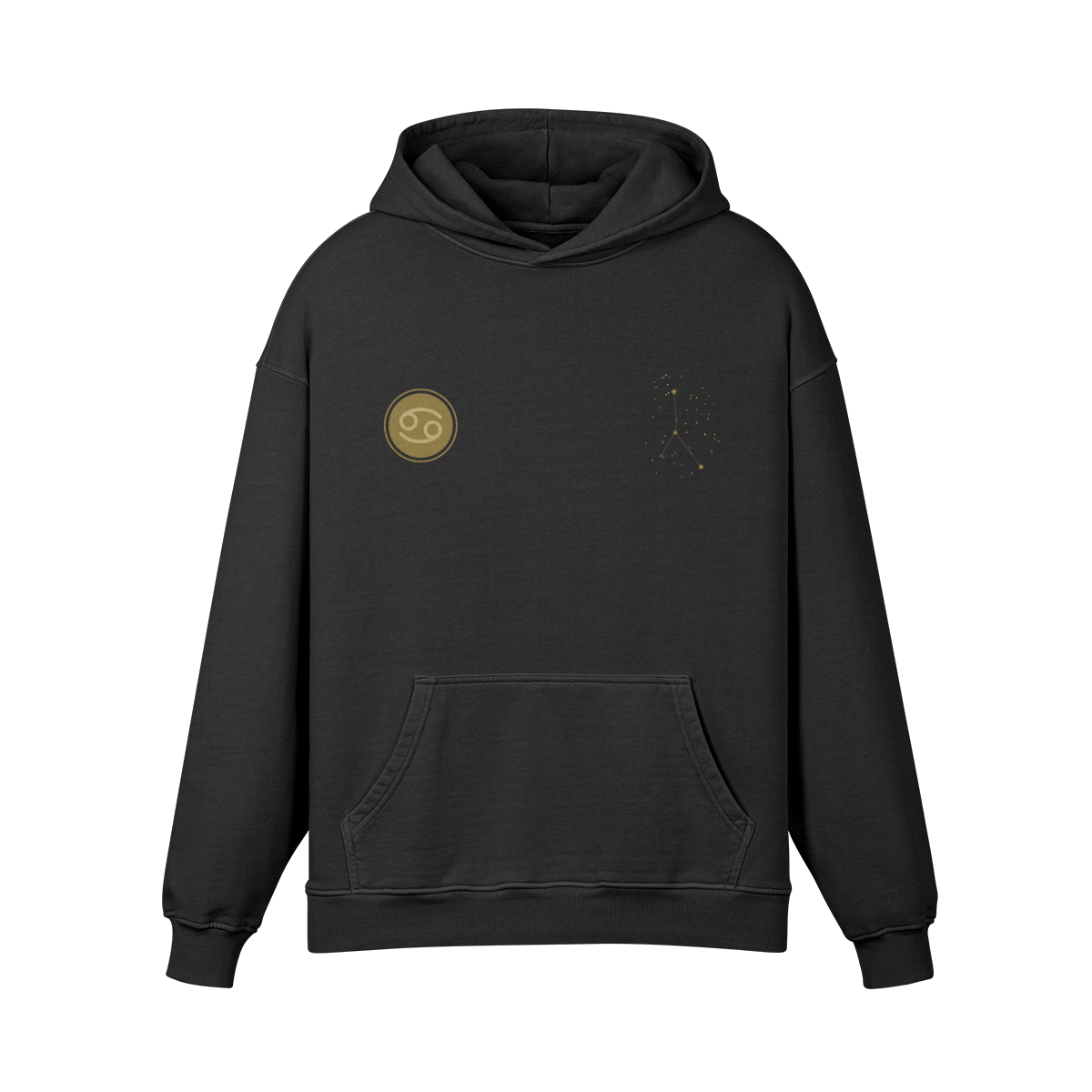Cancer Golden Premium Hoodie