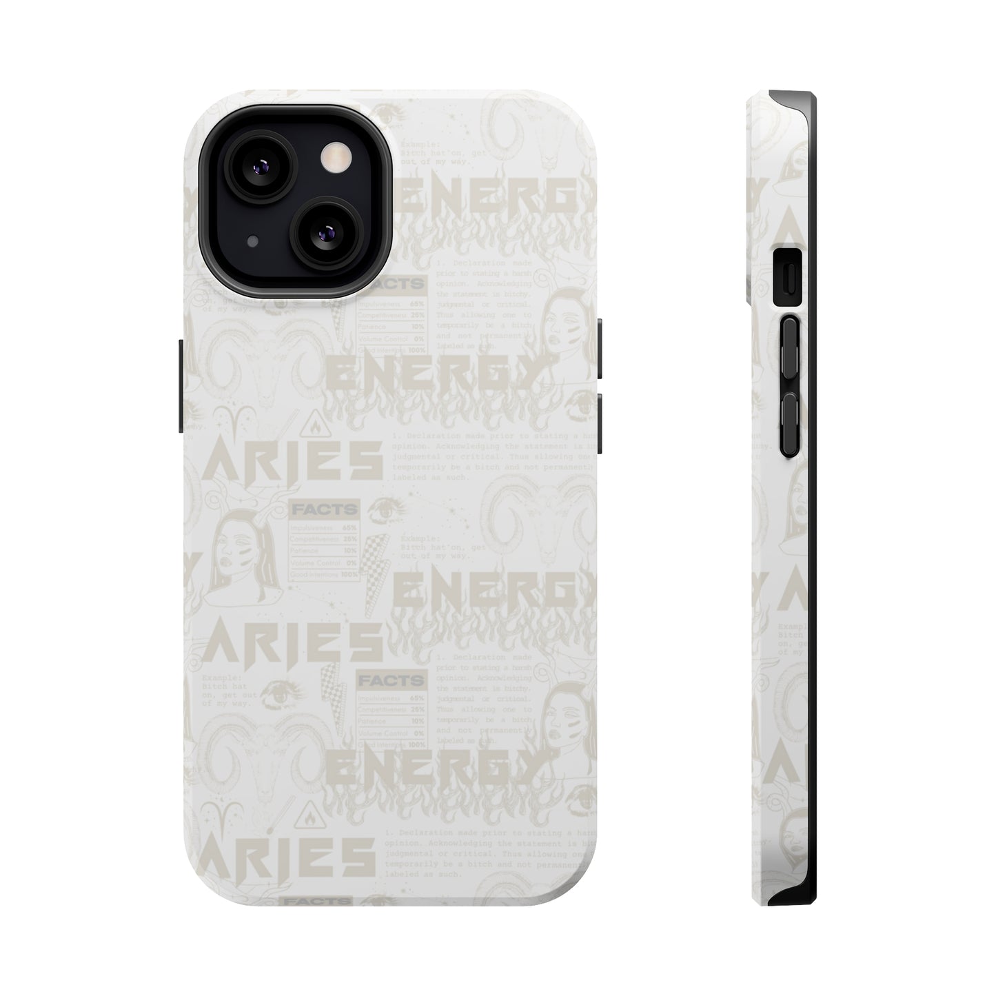 Aries Whiteout Phone Case