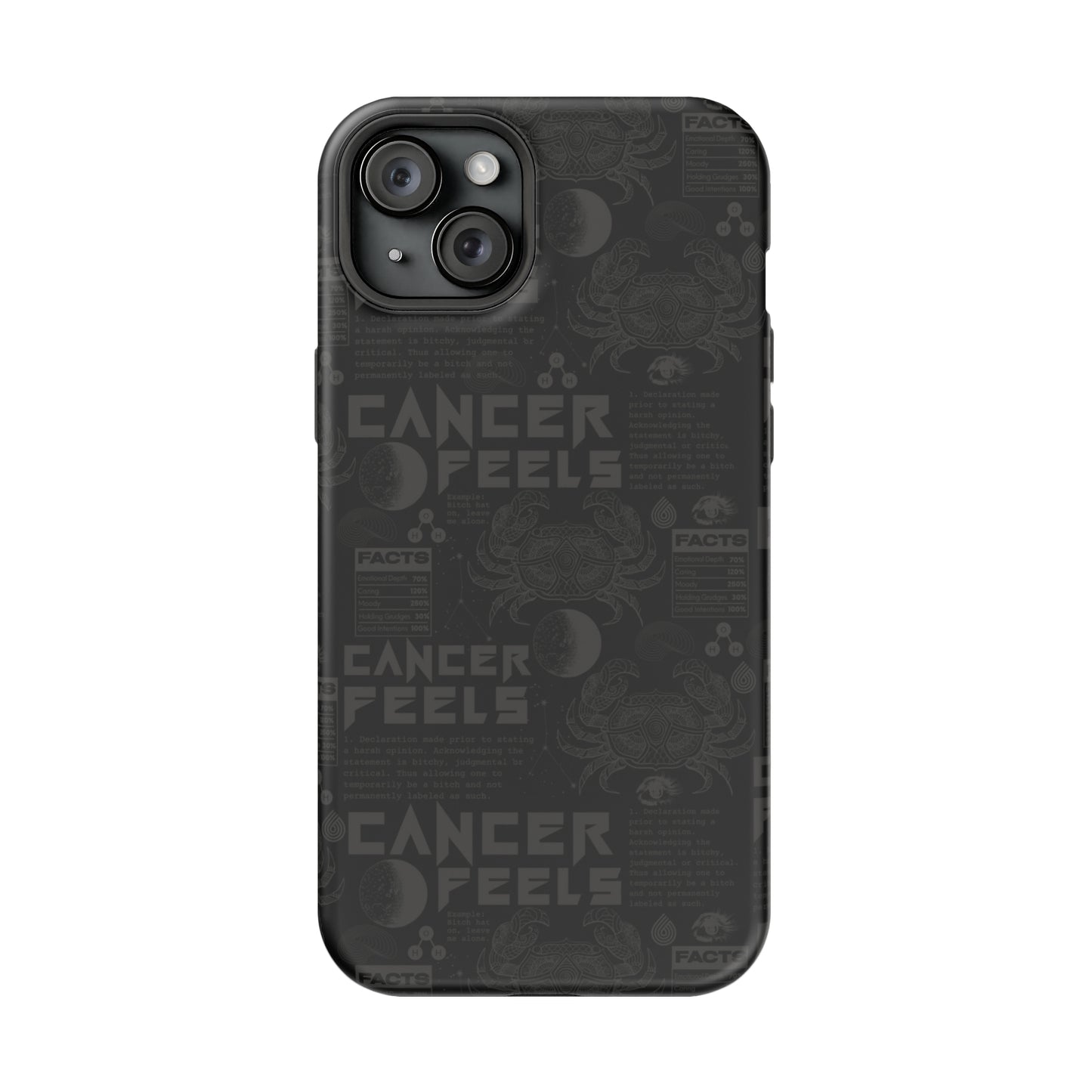 Cancer Blackout Phone Case