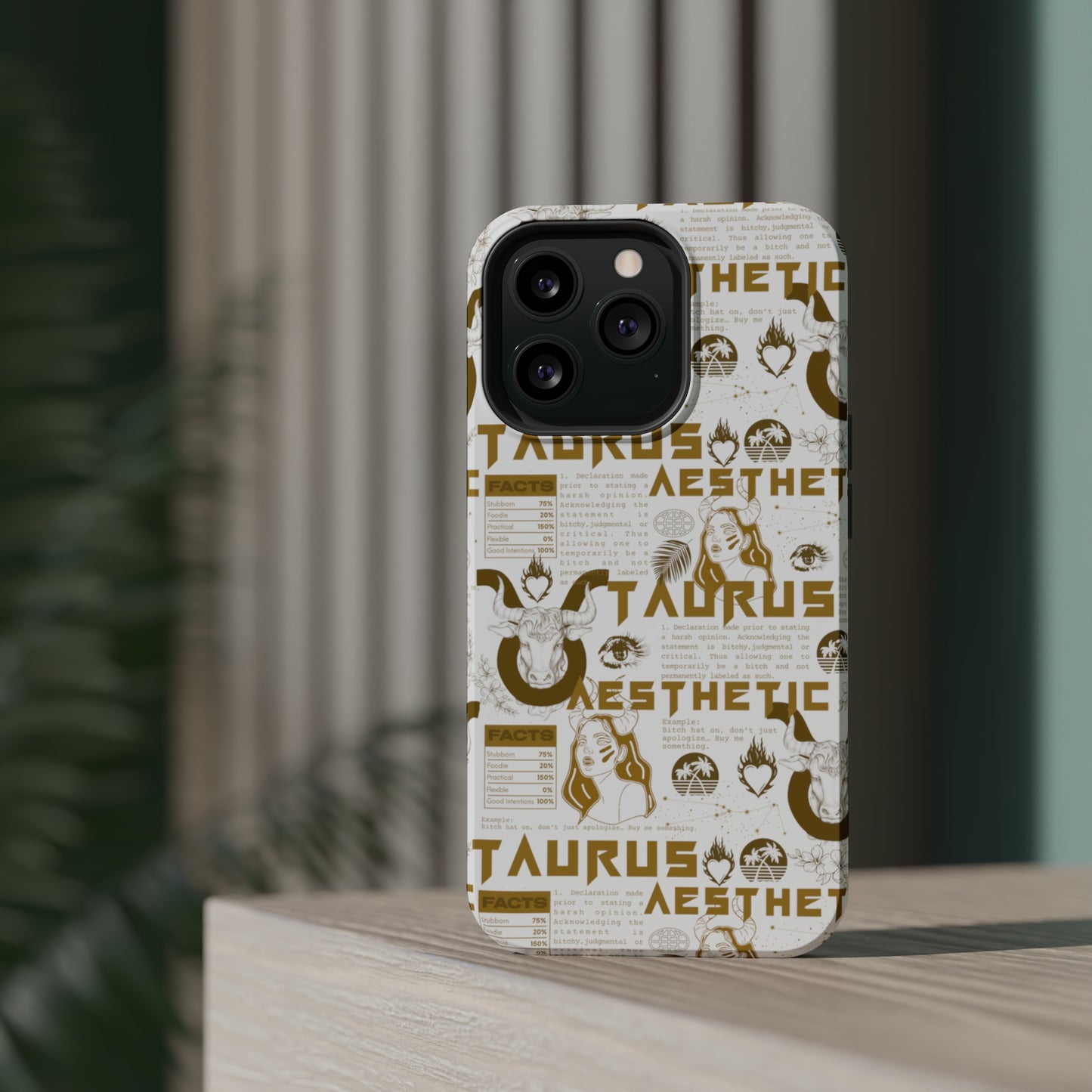 Taurus Golden Phone Case