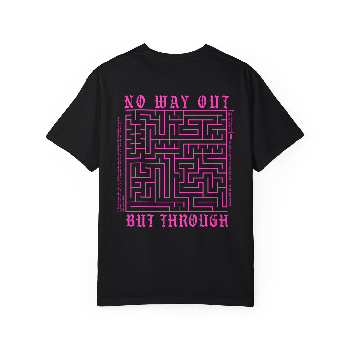 Labyrinth Feelings Pink Tee