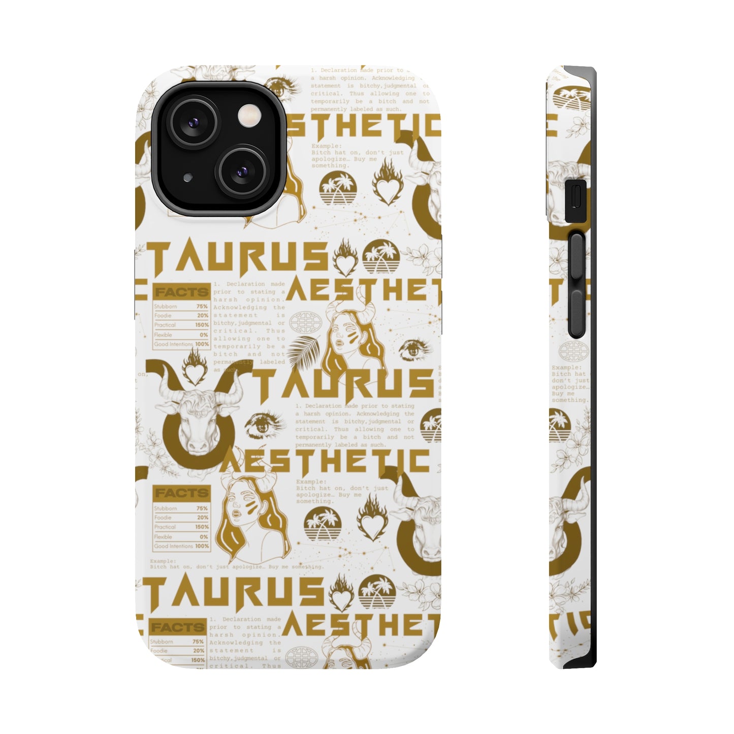 Taurus Golden Phone Case