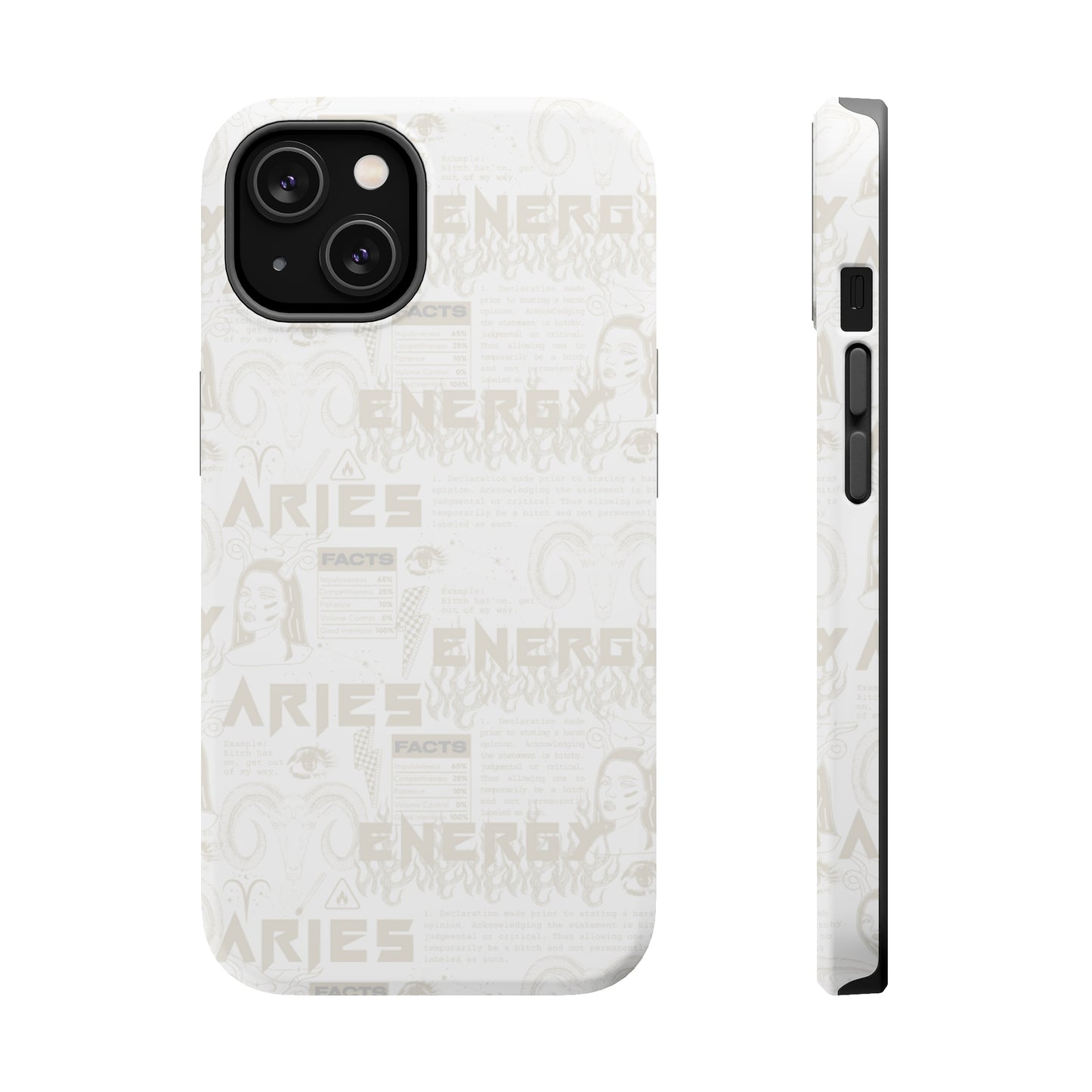 Aries Whiteout Phone Case