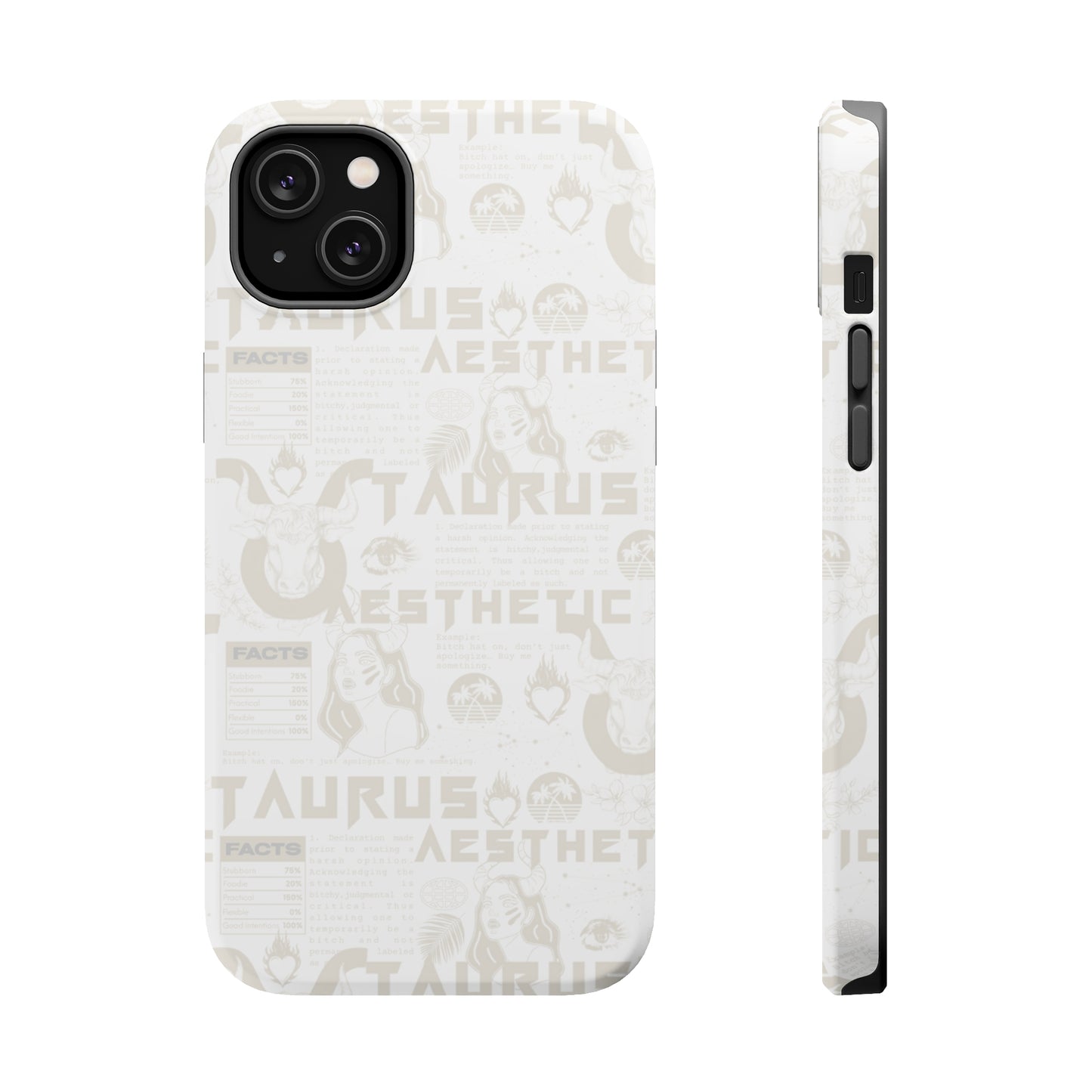 Taurus Whiteout Phone Case