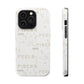 Pisces Whiteout Phone Case