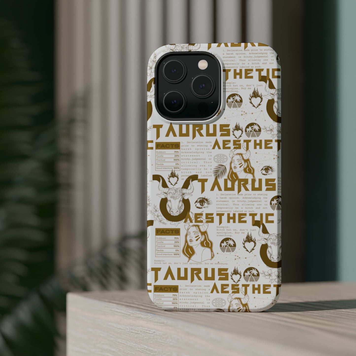 Taurus Golden Phone Case