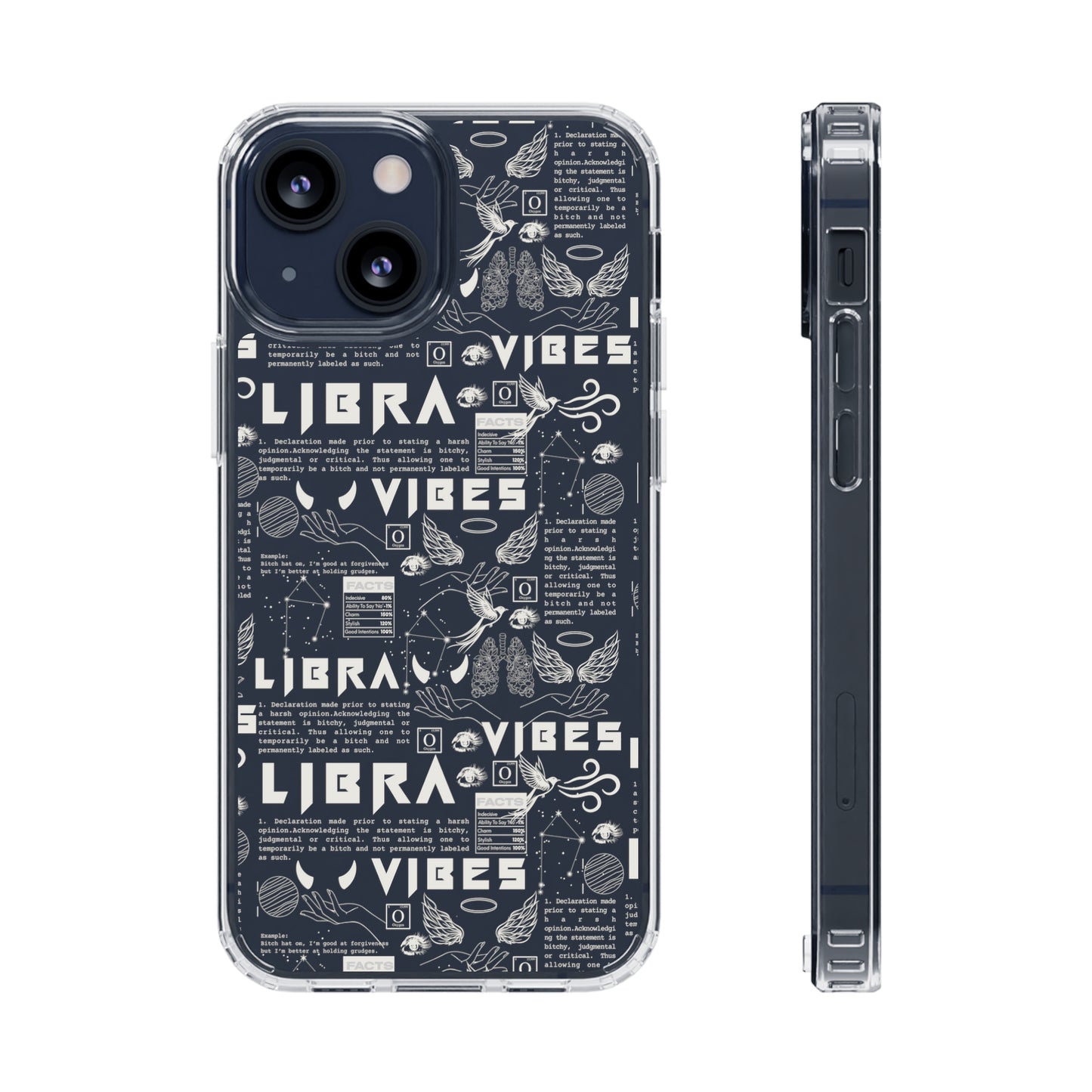 Libra Clear Phone Case