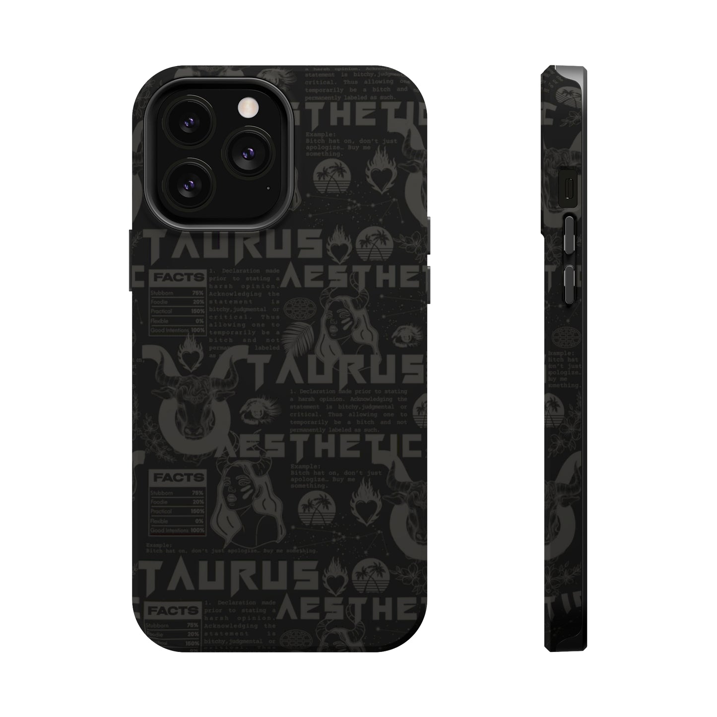 Taurus Blackout Phone Case