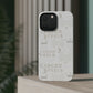 Cancer Whiteout Phone Case