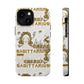 Sagittarius White & Gold Phone Case