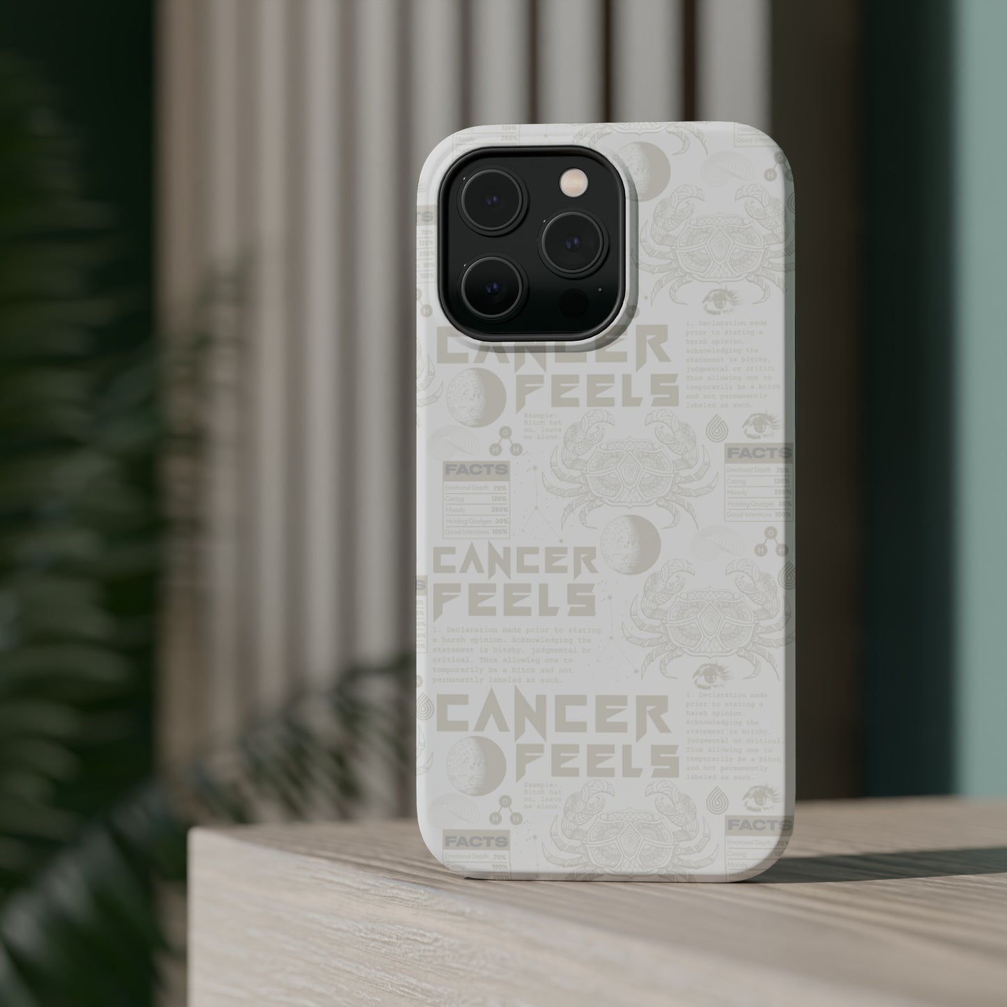 Cancer Whiteout Phone Case