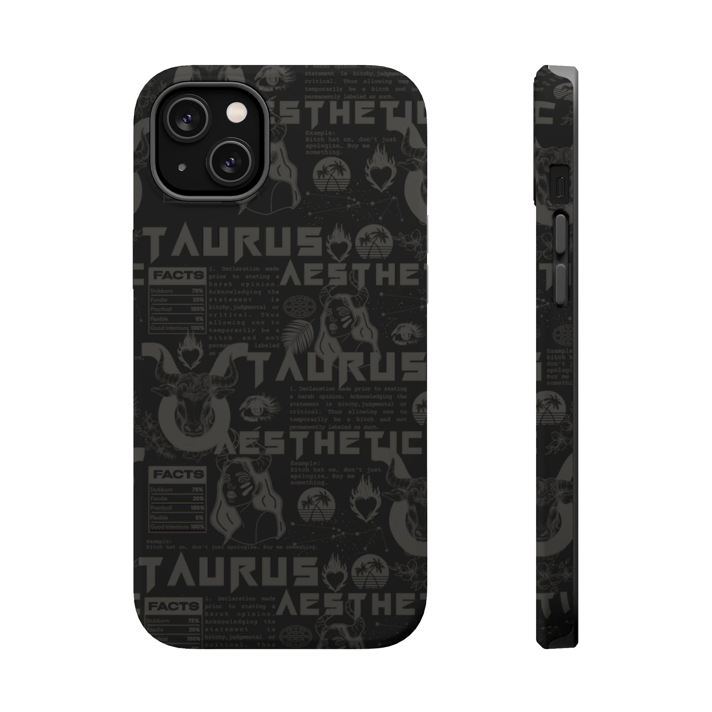 Taurus Blackout Phone Case