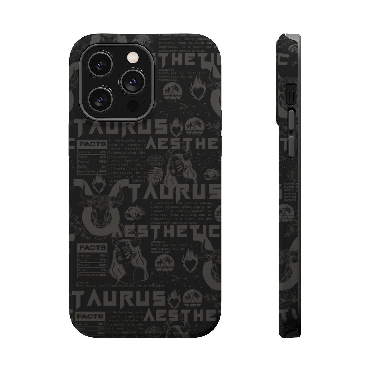 Taurus Blackout Phone Case