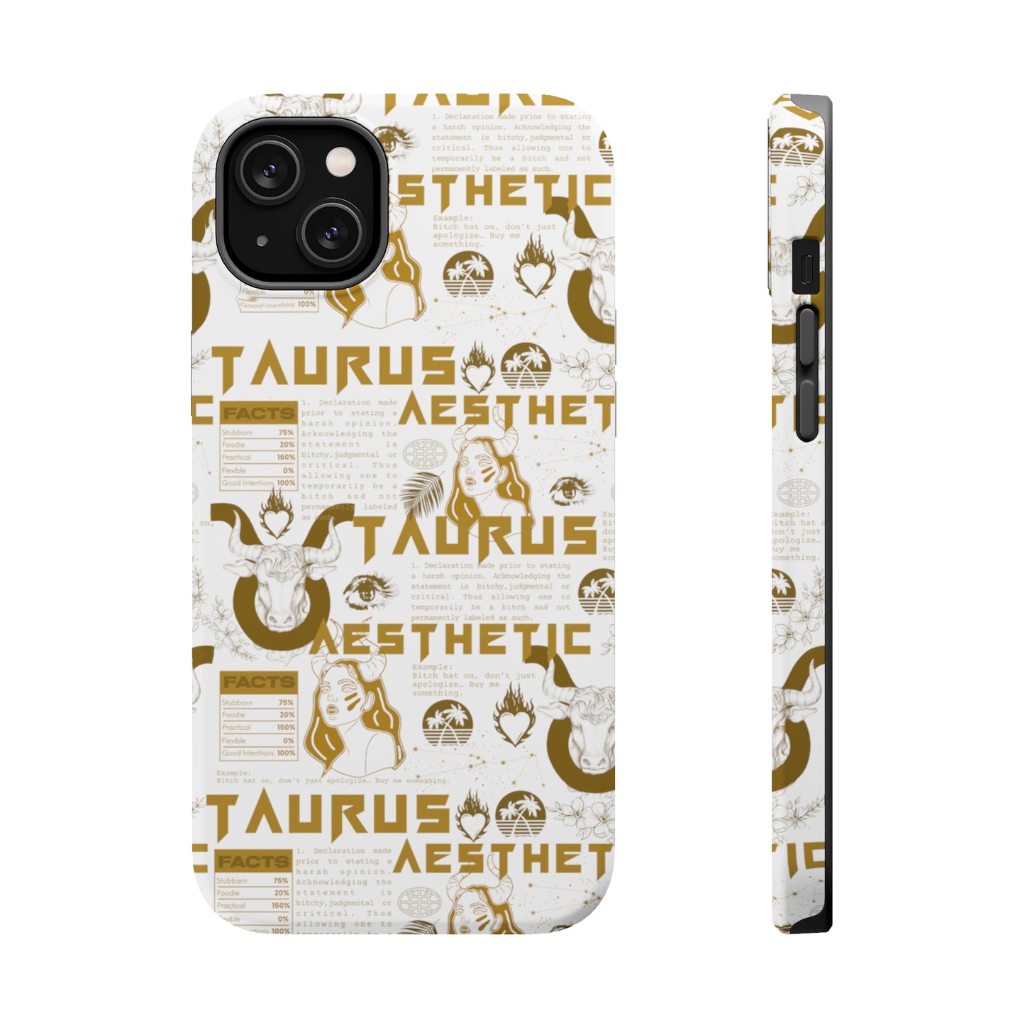 Taurus Golden Phone Case