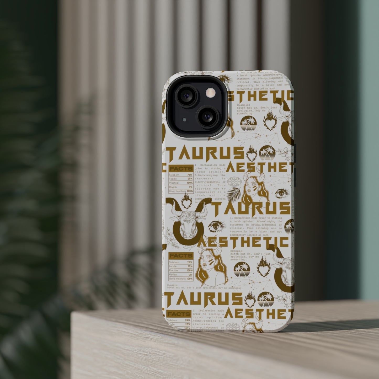 Taurus Golden Phone Case