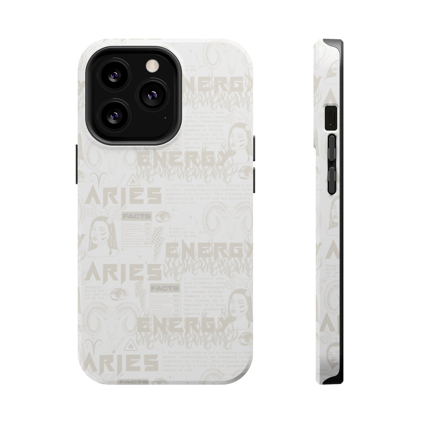 Aries Whiteout Phone Case