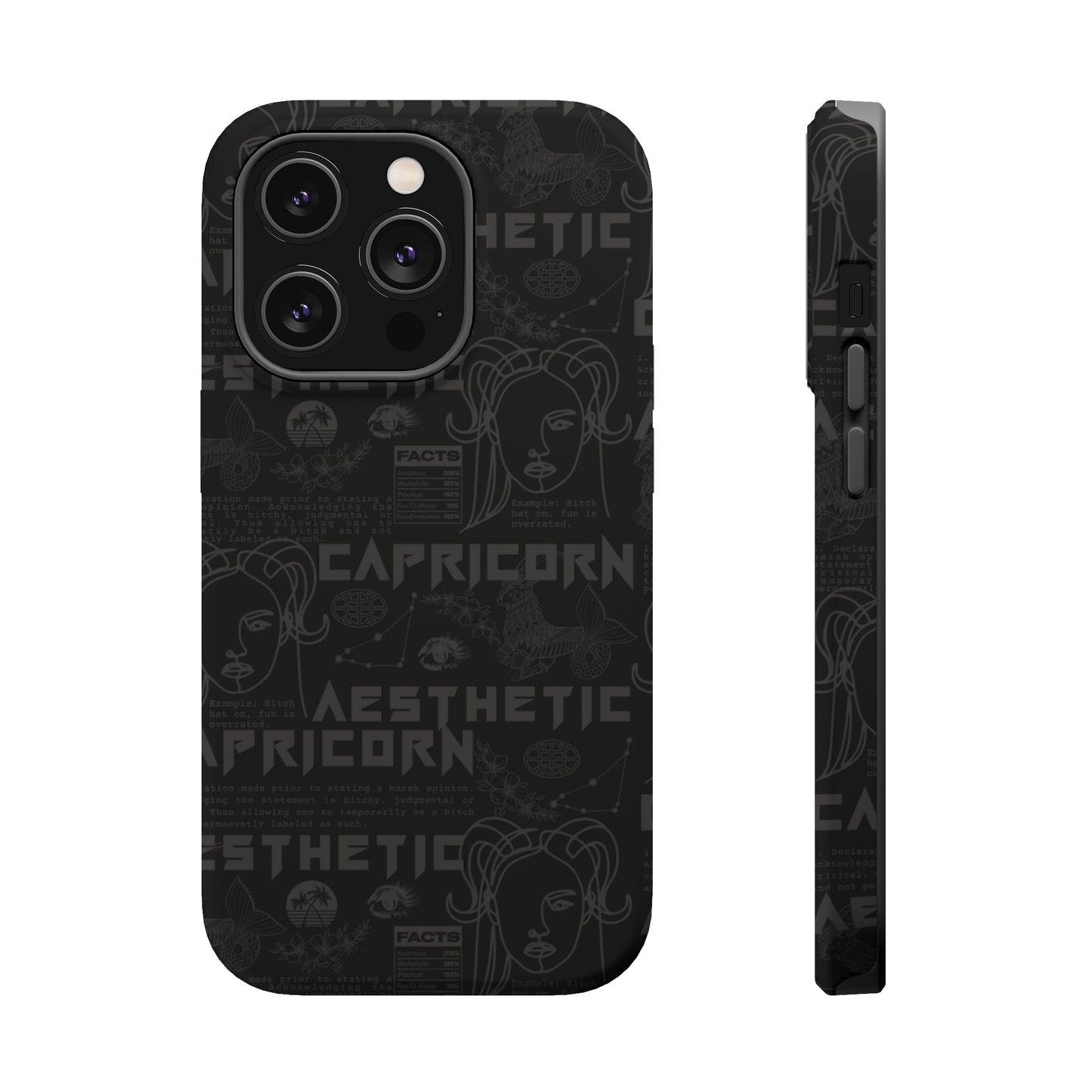 Capricorn Blackout Phone Case