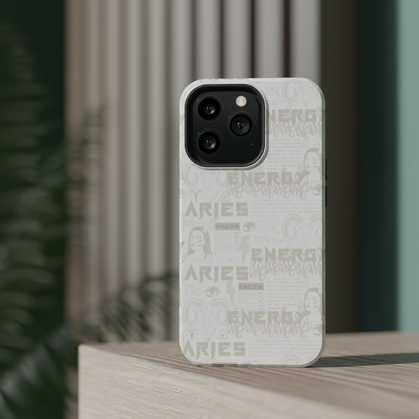 Aries Whiteout Phone Case