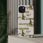 Aquarius Gold & White Phone Case