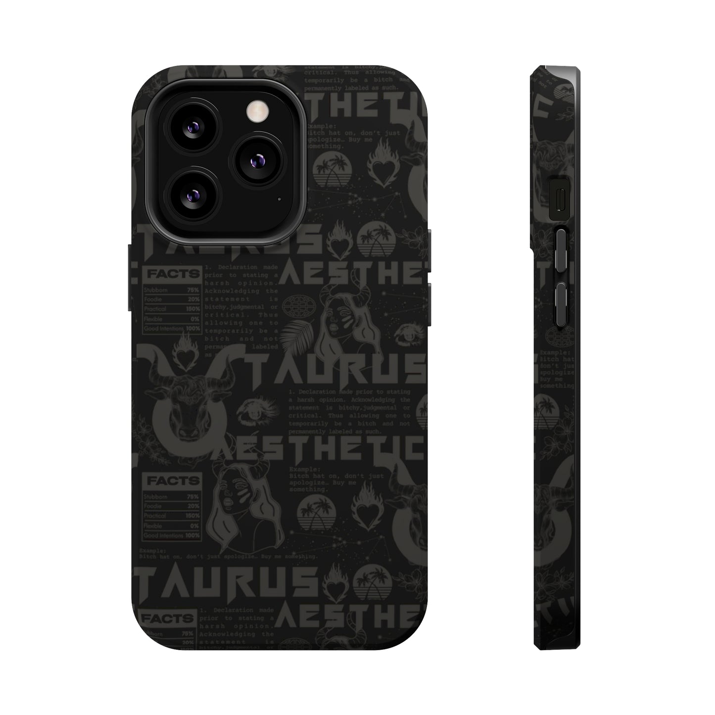 Taurus Blackout Phone Case